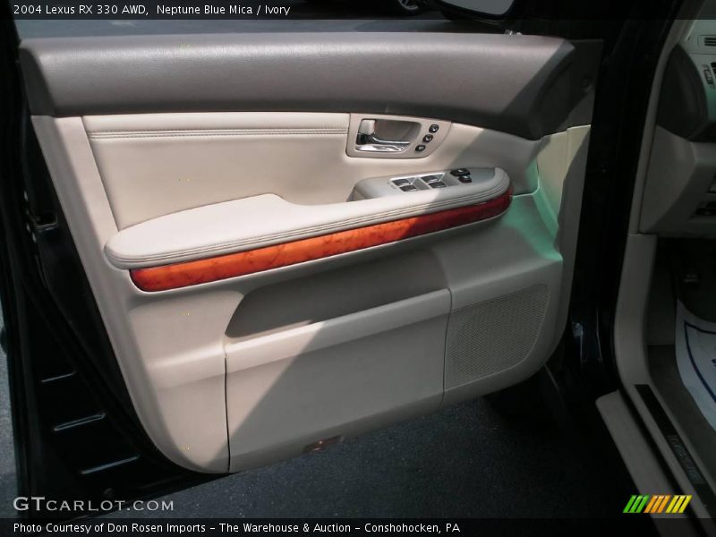 Neptune Blue Mica / Ivory 2004 Lexus RX 330 AWD