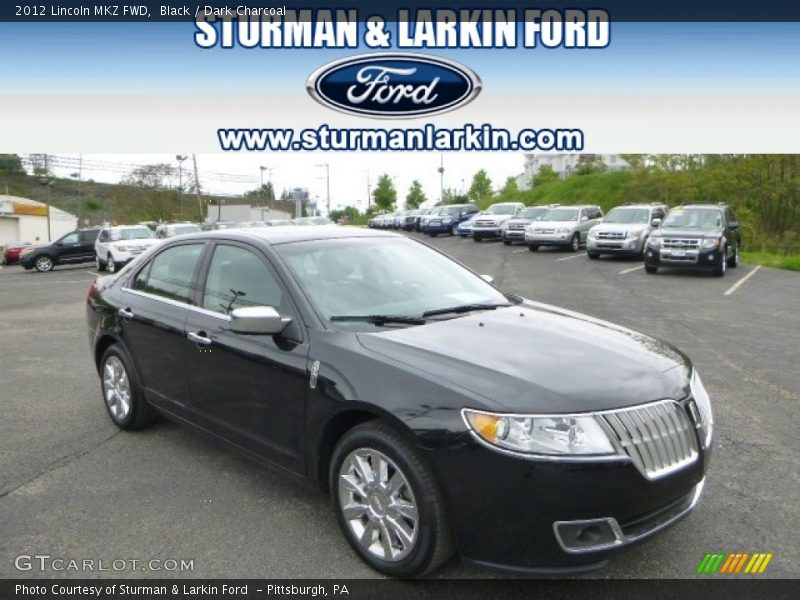 Black / Dark Charcoal 2012 Lincoln MKZ FWD