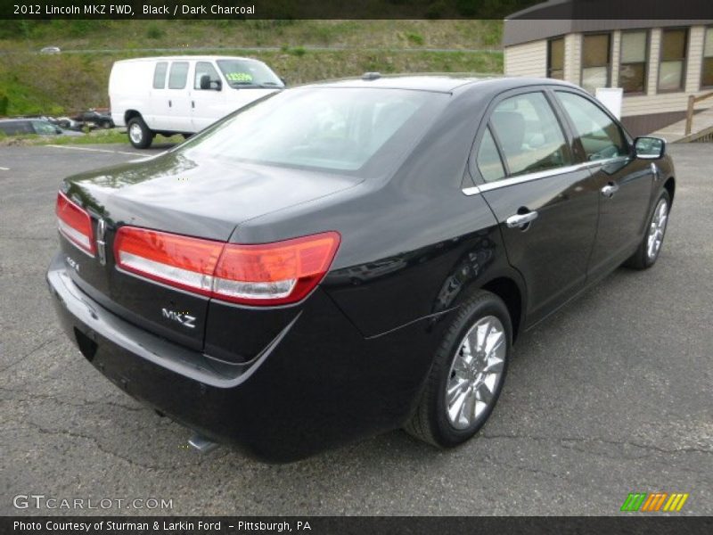 Black / Dark Charcoal 2012 Lincoln MKZ FWD