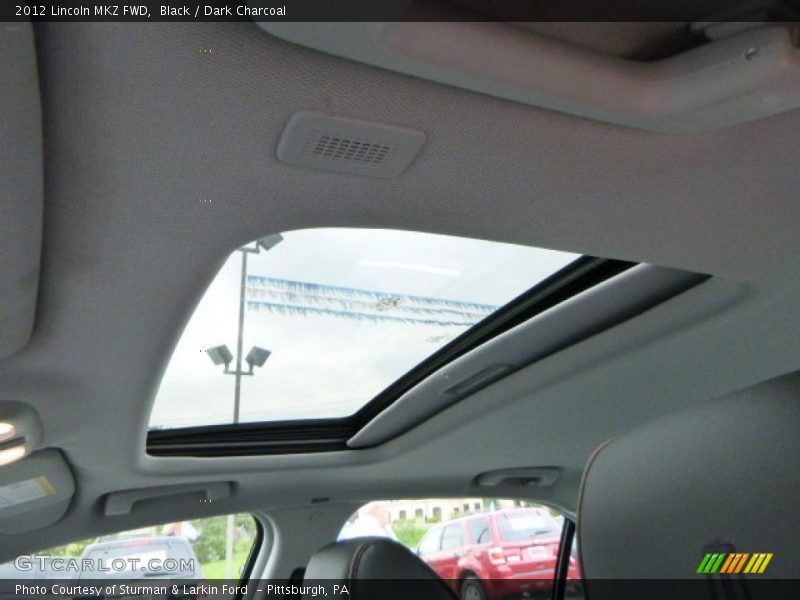 Black / Dark Charcoal 2012 Lincoln MKZ FWD
