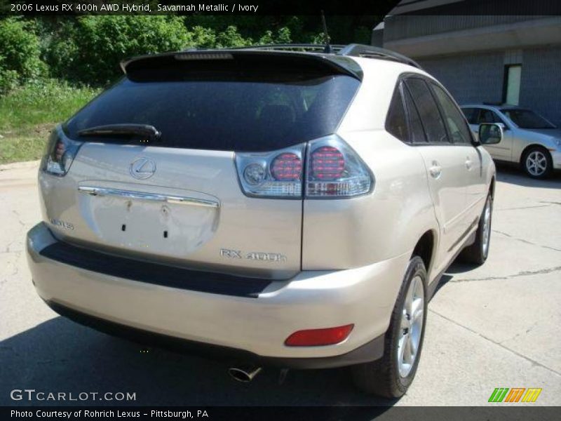 Savannah Metallic / Ivory 2006 Lexus RX 400h AWD Hybrid