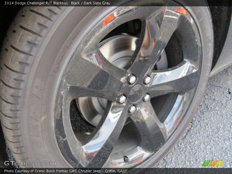 Black / Dark Slate Gray 2014 Dodge Challenger R/T Blacktop