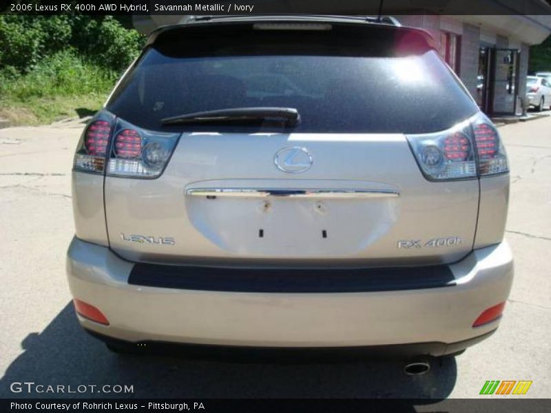 Savannah Metallic / Ivory 2006 Lexus RX 400h AWD Hybrid