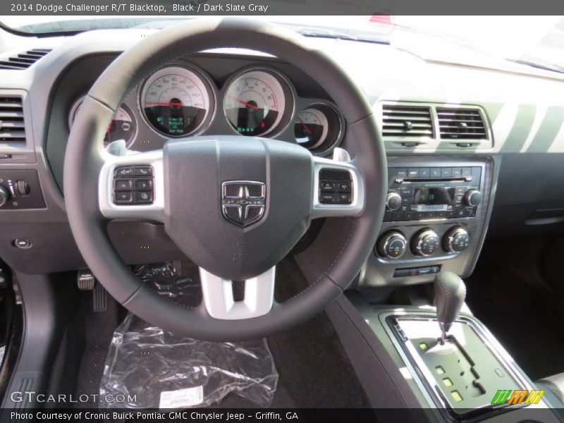 Black / Dark Slate Gray 2014 Dodge Challenger R/T Blacktop