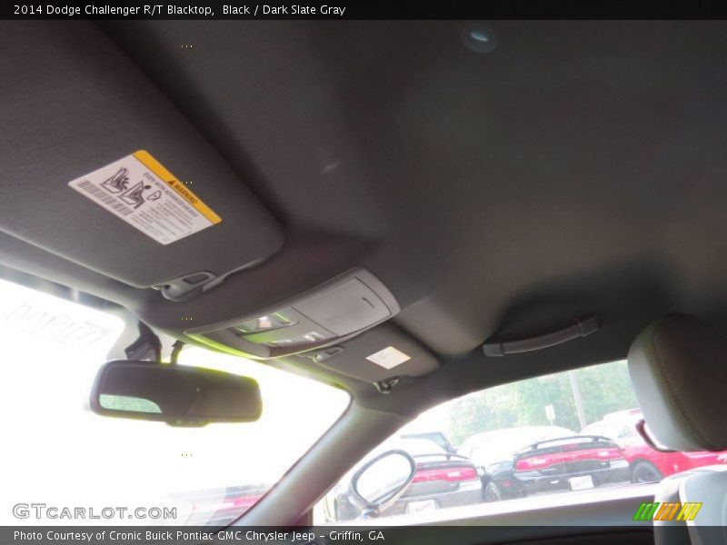Black / Dark Slate Gray 2014 Dodge Challenger R/T Blacktop