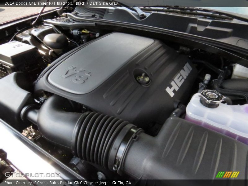 Black / Dark Slate Gray 2014 Dodge Challenger R/T Blacktop