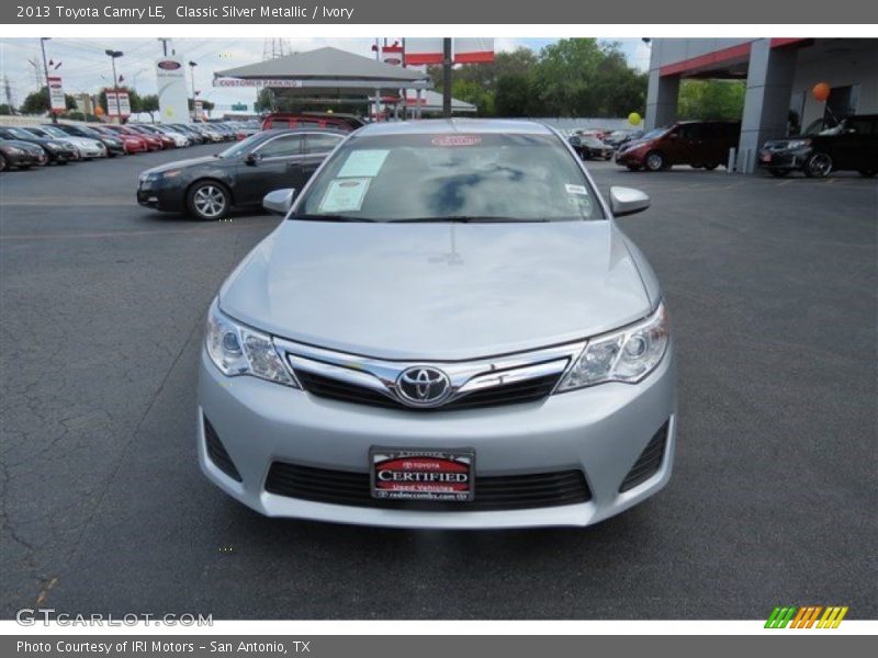 Classic Silver Metallic / Ivory 2013 Toyota Camry LE