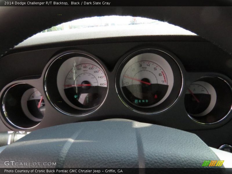 Black / Dark Slate Gray 2014 Dodge Challenger R/T Blacktop