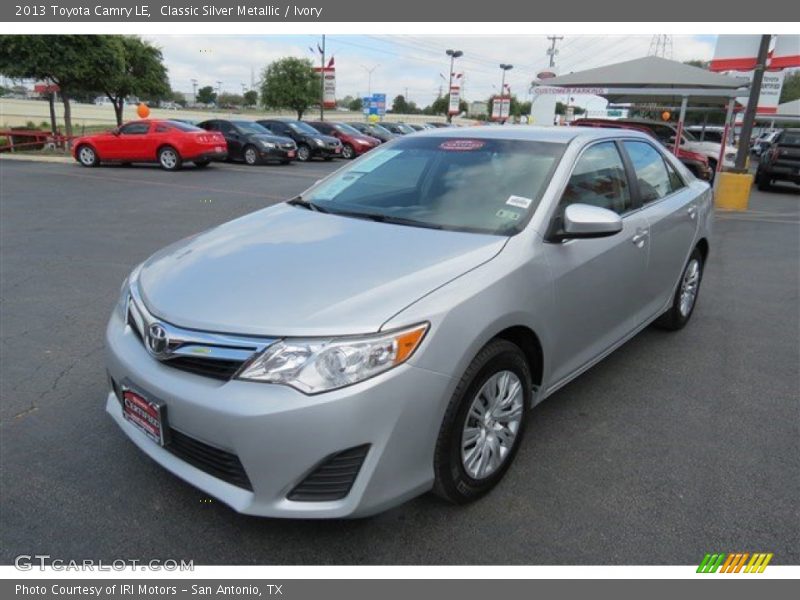 Classic Silver Metallic / Ivory 2013 Toyota Camry LE