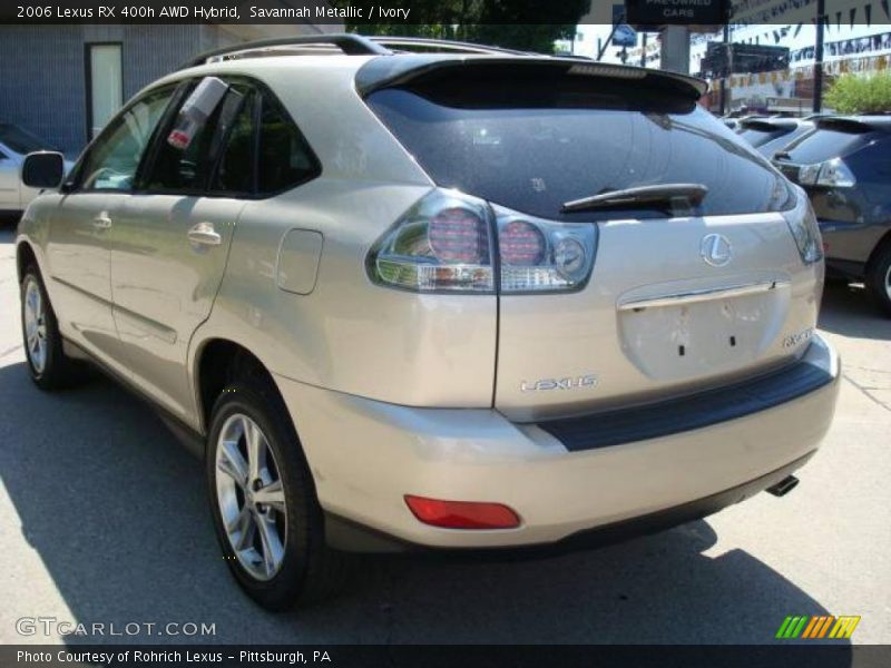 Savannah Metallic / Ivory 2006 Lexus RX 400h AWD Hybrid