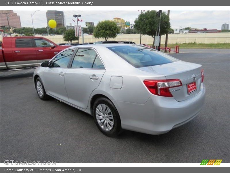 Classic Silver Metallic / Ivory 2013 Toyota Camry LE