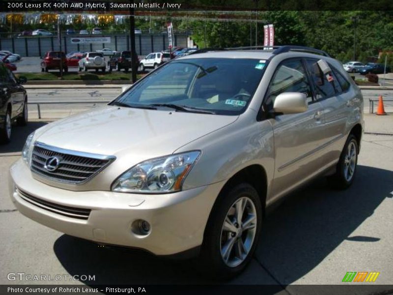 Savannah Metallic / Ivory 2006 Lexus RX 400h AWD Hybrid