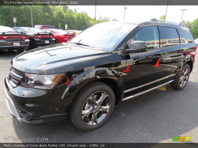 Pitch Black / Black 2014 Dodge Journey Crossroad