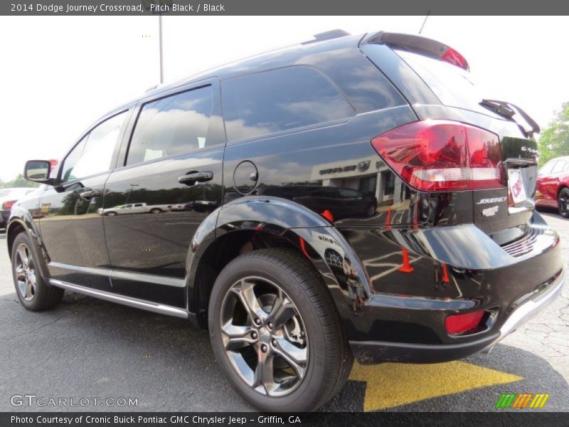Pitch Black / Black 2014 Dodge Journey Crossroad