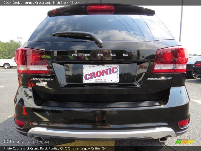 Pitch Black / Black 2014 Dodge Journey Crossroad