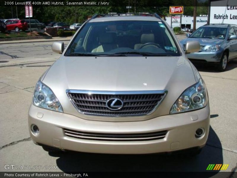 Savannah Metallic / Ivory 2006 Lexus RX 400h AWD Hybrid
