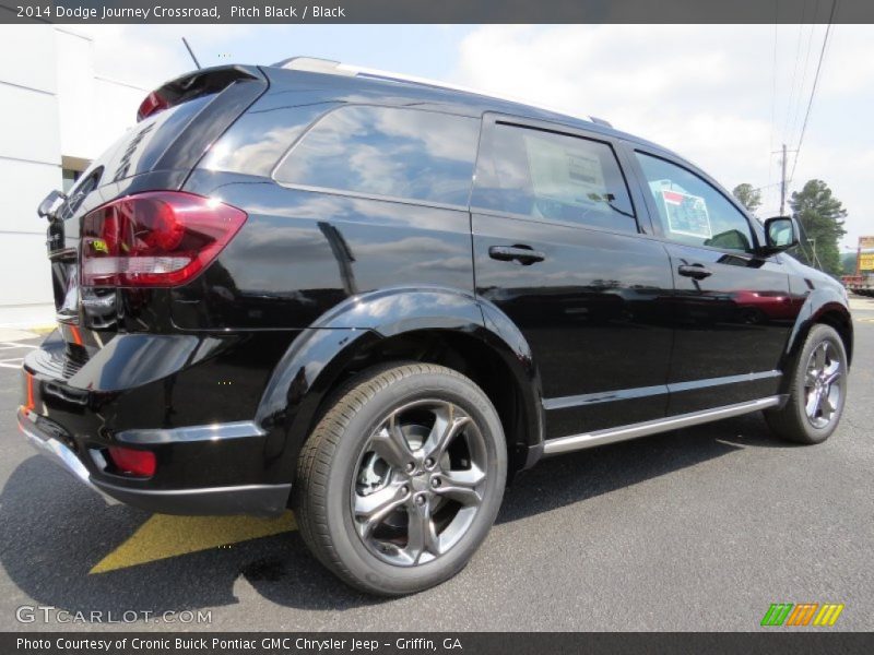 Pitch Black / Black 2014 Dodge Journey Crossroad