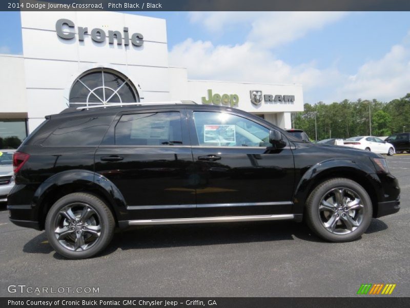 Pitch Black / Black 2014 Dodge Journey Crossroad