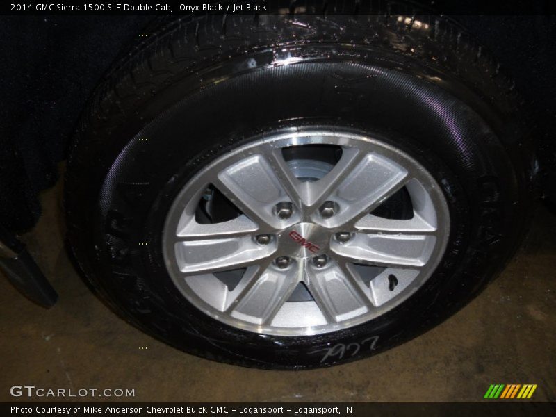 Onyx Black / Jet Black 2014 GMC Sierra 1500 SLE Double Cab
