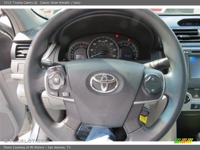 Classic Silver Metallic / Ivory 2013 Toyota Camry LE