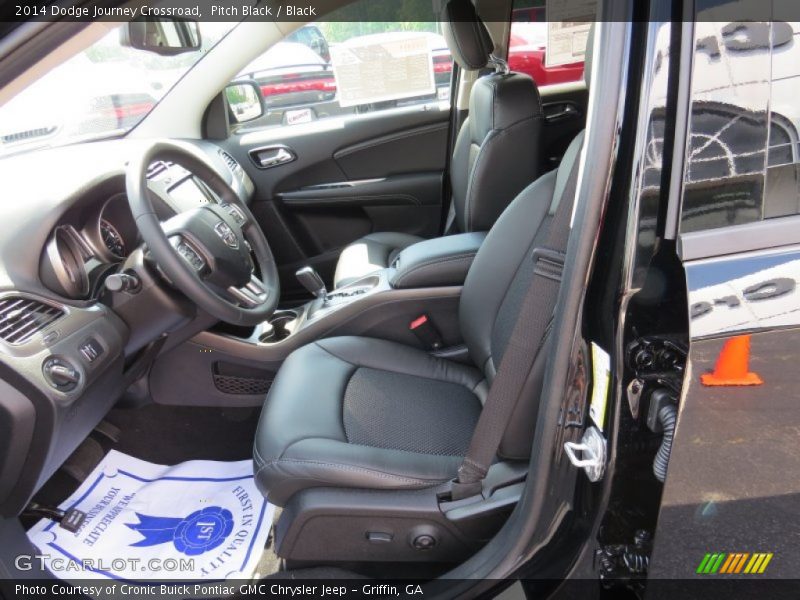 Pitch Black / Black 2014 Dodge Journey Crossroad