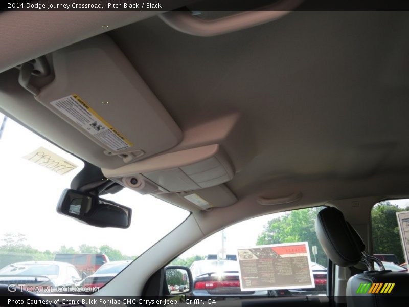 Pitch Black / Black 2014 Dodge Journey Crossroad