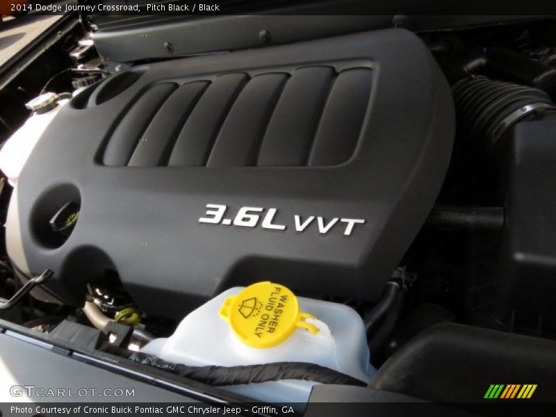 Pitch Black / Black 2014 Dodge Journey Crossroad