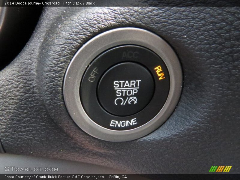Pitch Black / Black 2014 Dodge Journey Crossroad