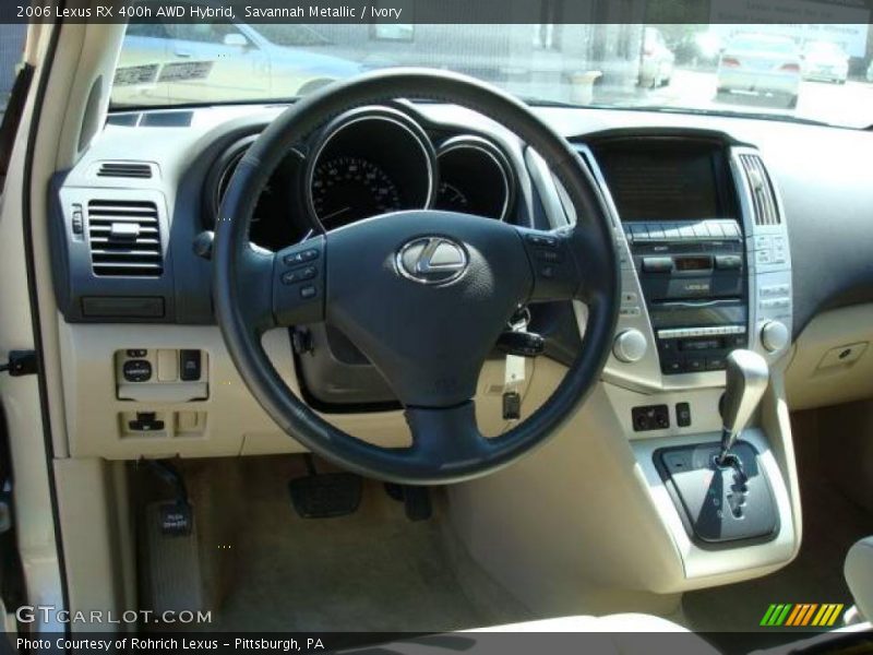Savannah Metallic / Ivory 2006 Lexus RX 400h AWD Hybrid