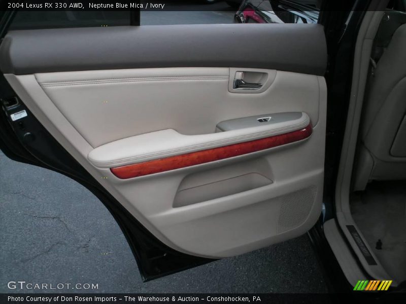 Neptune Blue Mica / Ivory 2004 Lexus RX 330 AWD