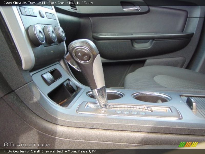 Black Granite Metallic / Ebony 2009 Chevrolet Traverse LT
