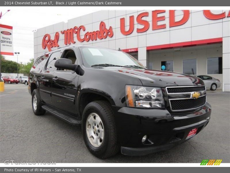 Black / Light Cashmere/Dark Cashmere 2014 Chevrolet Suburban LT