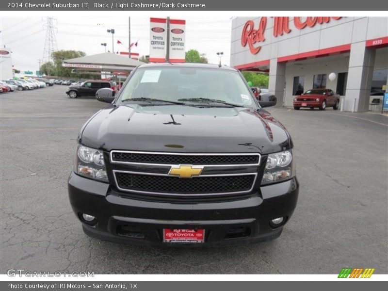 Black / Light Cashmere/Dark Cashmere 2014 Chevrolet Suburban LT