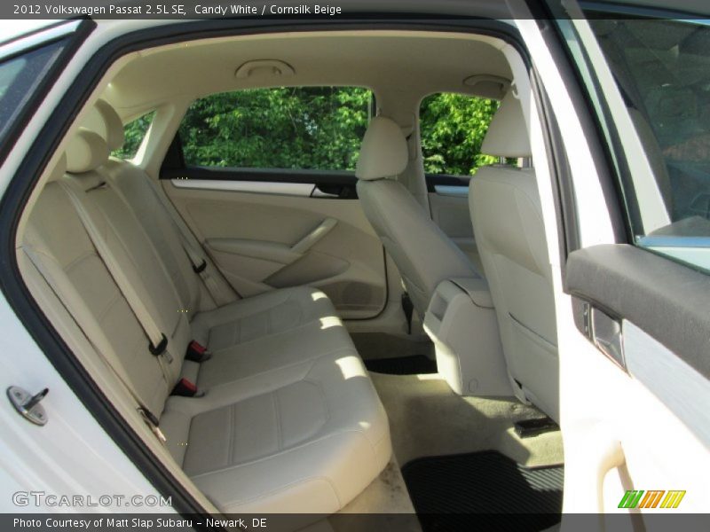 Candy White / Cornsilk Beige 2012 Volkswagen Passat 2.5L SE