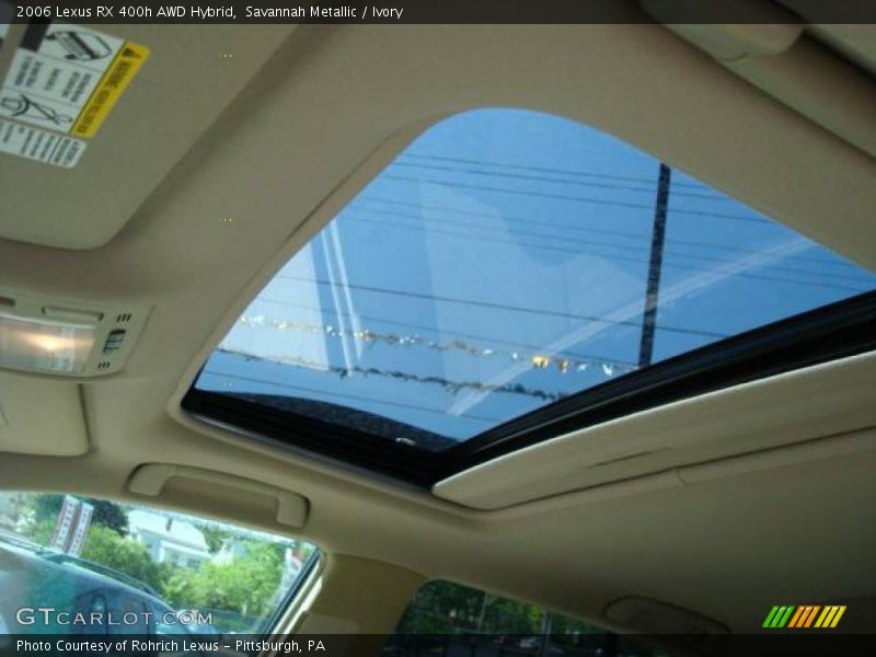 Savannah Metallic / Ivory 2006 Lexus RX 400h AWD Hybrid