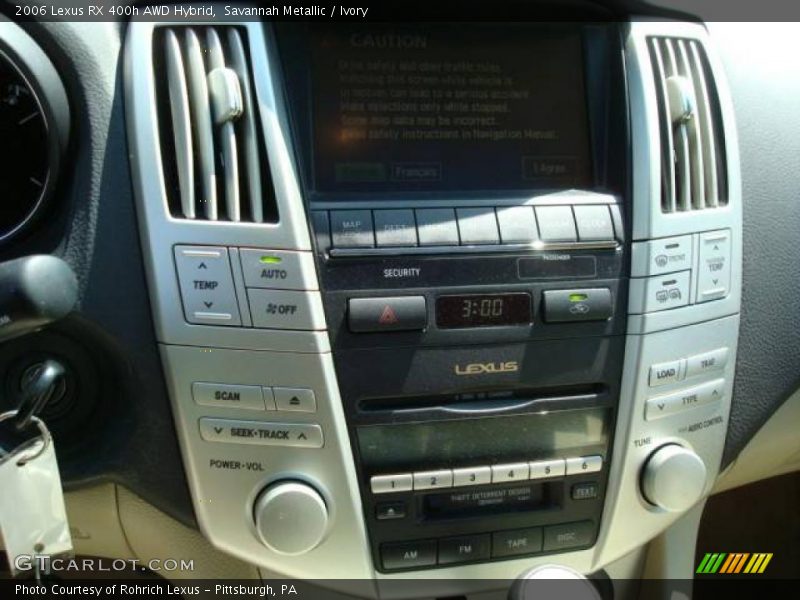 Savannah Metallic / Ivory 2006 Lexus RX 400h AWD Hybrid
