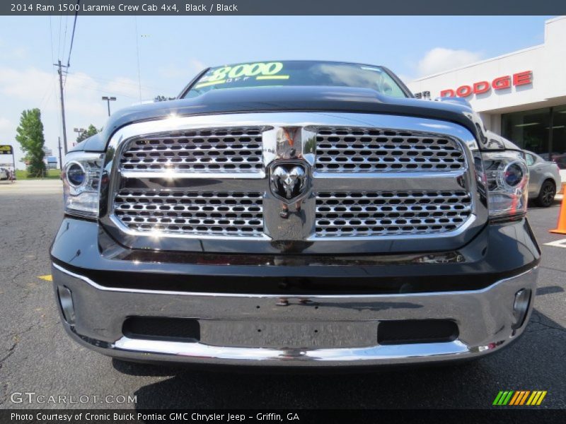 Black / Black 2014 Ram 1500 Laramie Crew Cab 4x4