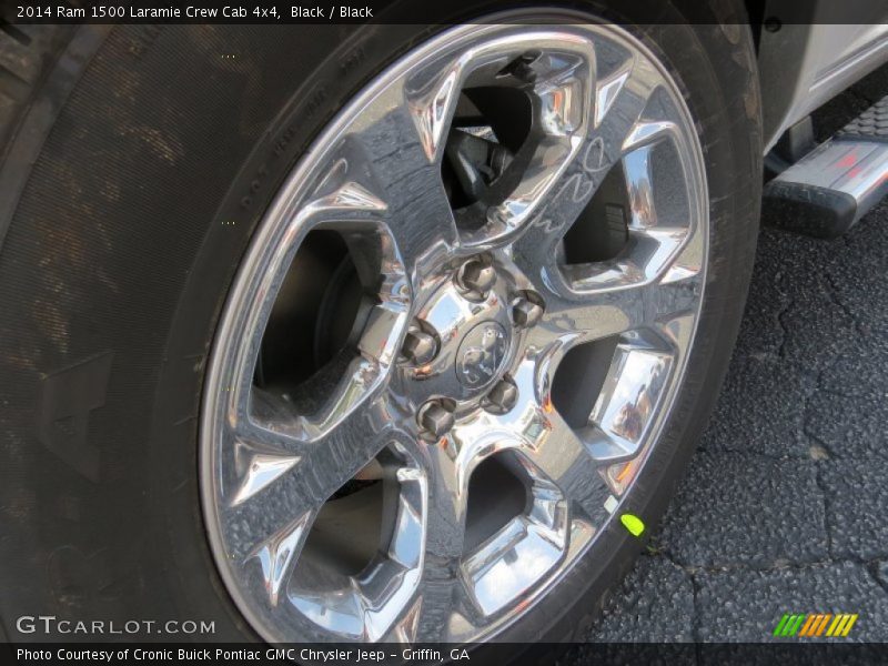 Black / Black 2014 Ram 1500 Laramie Crew Cab 4x4