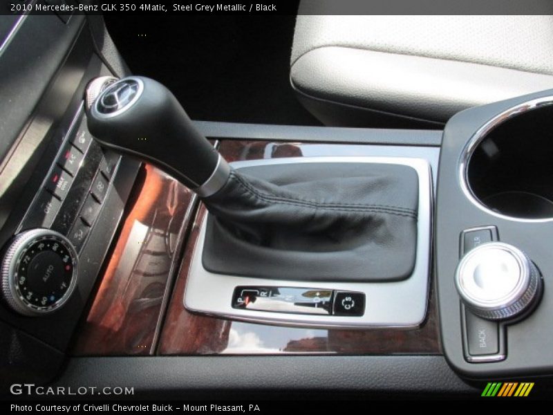 Steel Grey Metallic / Black 2010 Mercedes-Benz GLK 350 4Matic