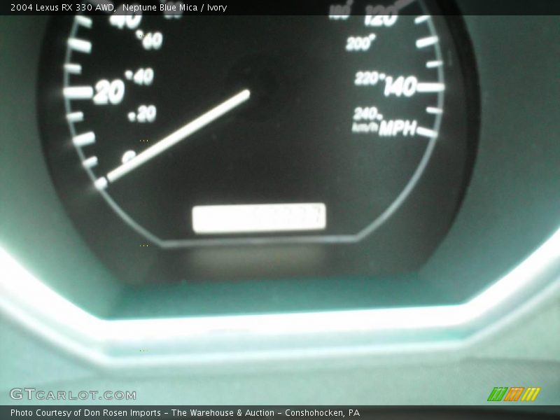 Neptune Blue Mica / Ivory 2004 Lexus RX 330 AWD