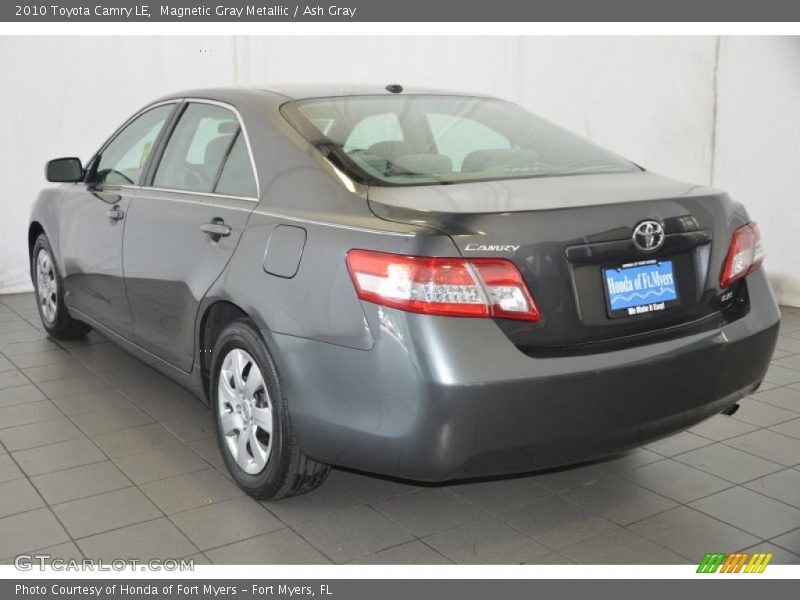 Magnetic Gray Metallic / Ash Gray 2010 Toyota Camry LE