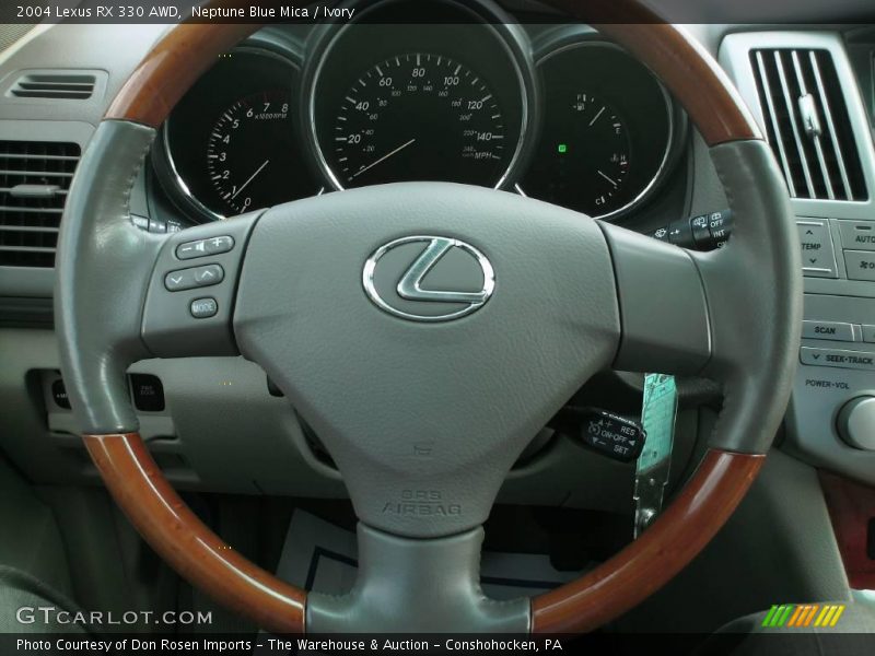 Neptune Blue Mica / Ivory 2004 Lexus RX 330 AWD