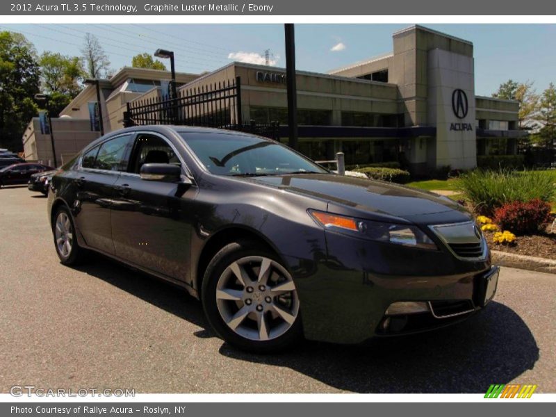 Graphite Luster Metallic / Ebony 2012 Acura TL 3.5 Technology