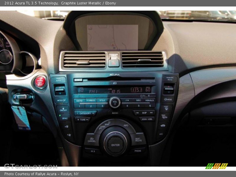 Graphite Luster Metallic / Ebony 2012 Acura TL 3.5 Technology