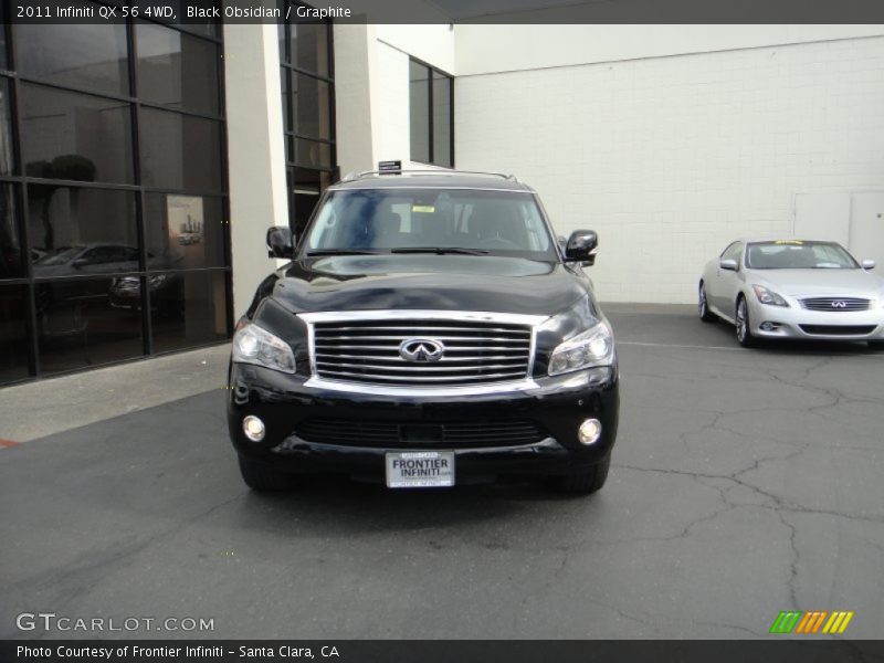 Black Obsidian / Graphite 2011 Infiniti QX 56 4WD