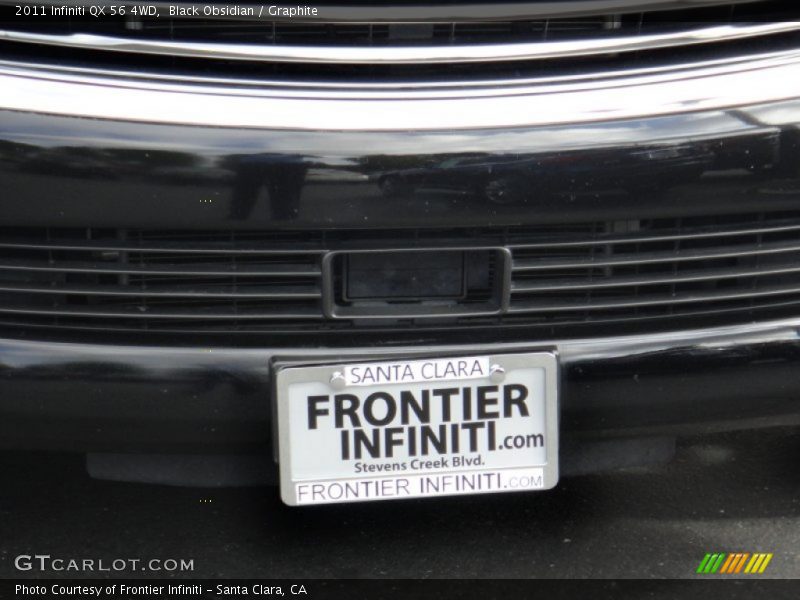 Black Obsidian / Graphite 2011 Infiniti QX 56 4WD