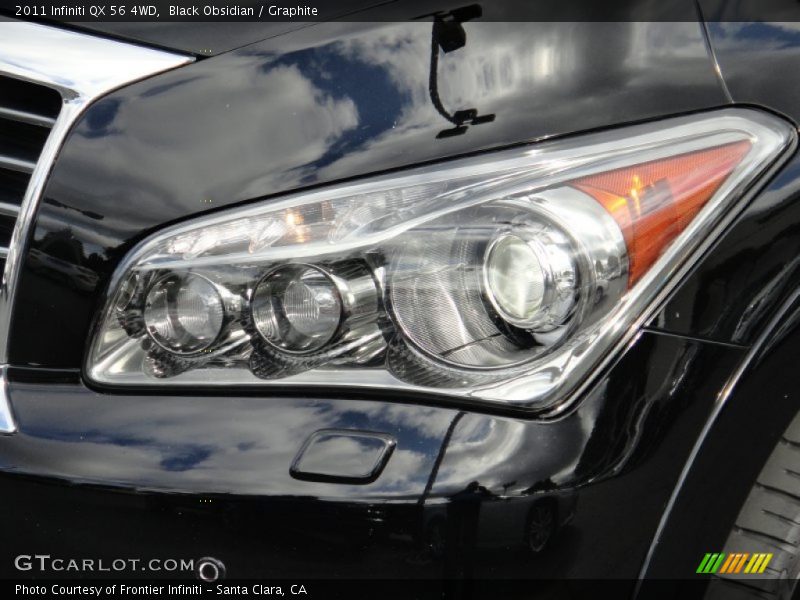 Black Obsidian / Graphite 2011 Infiniti QX 56 4WD