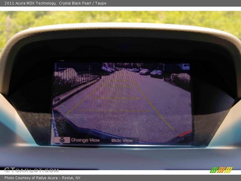 Crystal Black Pearl / Taupe 2011 Acura MDX Technology