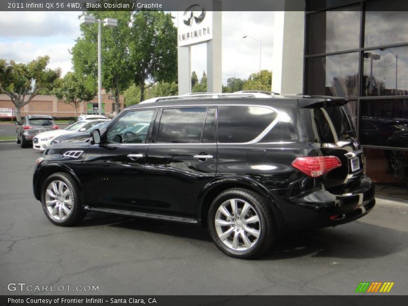 Black Obsidian / Graphite 2011 Infiniti QX 56 4WD