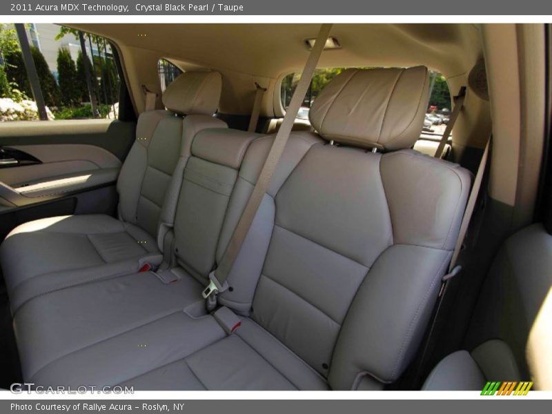 Crystal Black Pearl / Taupe 2011 Acura MDX Technology
